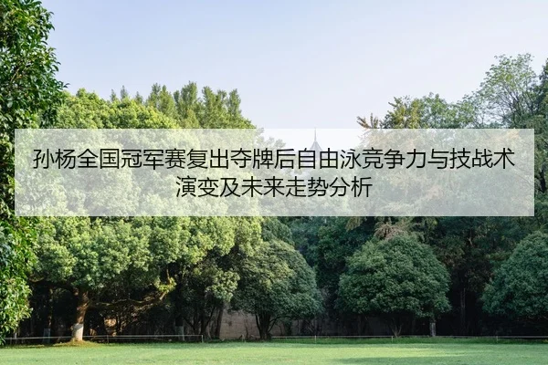 孙杨全国冠军赛复出夺牌后自由泳竞争力与技战术演变及未来走势分析